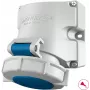 MENNEKES Elektrotechnik GmbH & Co. KG Sieninė dėžė TwinCONTACT 16A 3p 6h 230V IP67 (9105)
