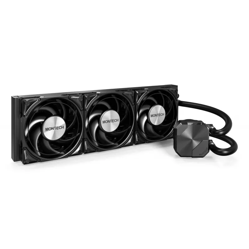 CPU aušintuvas daugializdis juodas / HYPERFLOW SILENT360(B) MONTECH