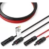 Saulės ilginimo kabelis Digitus DK-SCEC66-0030 6 mm² 3 m MC4 juoda raudona