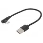 Kabelis USB 2.0 į USB-C su kampu GEMBIRD CC-USB2-AMCML-0.2M