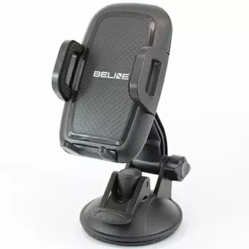 Automobilinis telefono laikiklis Beline Beli02131 2in1 priekinio stiklo tvirtinimas su reguliuojamu kampu