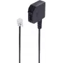 Telefono kabelis ShiverPeaks BS71040 0,2 m Juoda