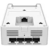 Belaidis prieigos taškas TP-LINK EAP775-Wall 9300 Mbit/s, triband 2.4/5/6 GHz, 5x RJ-45, PoE, baltas