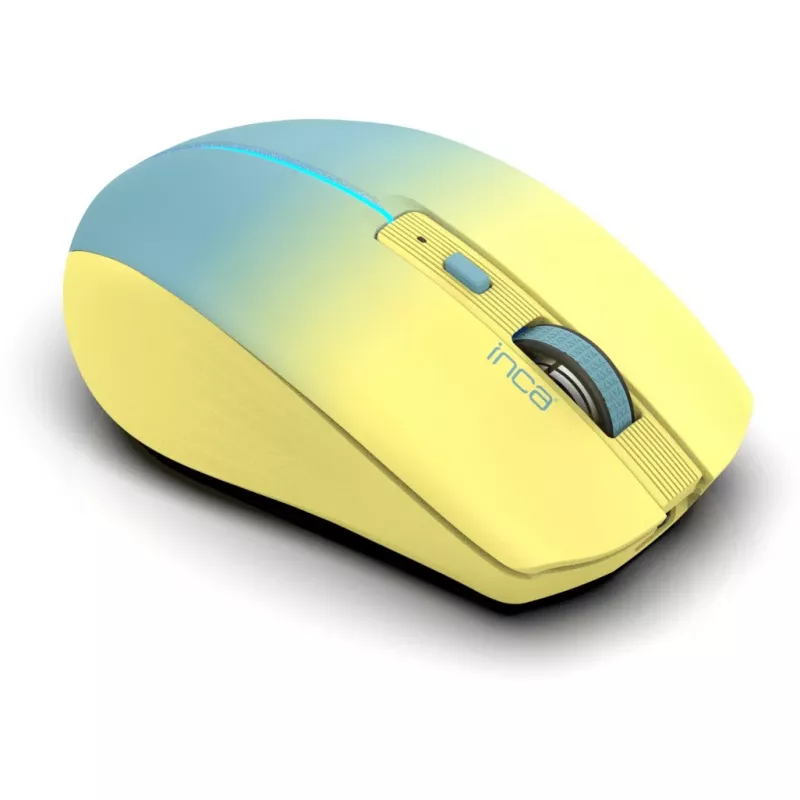 Cian Technology GmbH INCA Mouse IWM-511RS belaidė RGB pelė geltona