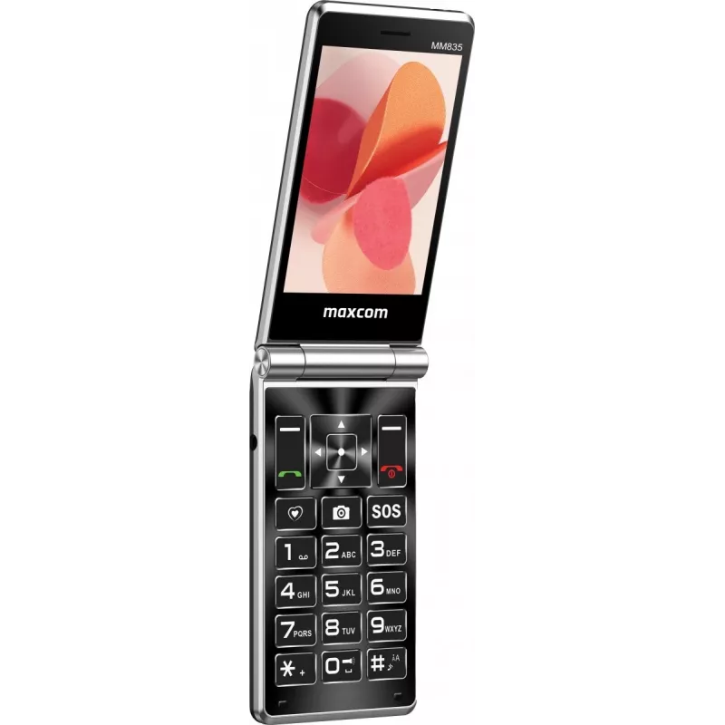 MAXCOM Flip Phone MM 835L 4G dual SIM juoda