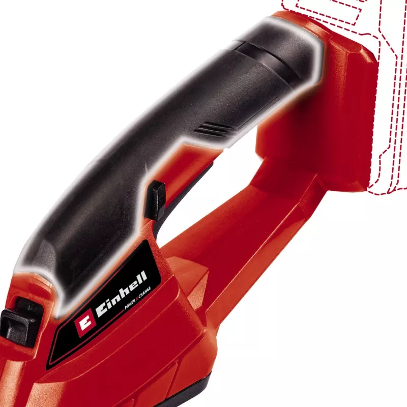 Power X-Change Belaidės žoliapjovės žirklės GC-CG 18/1 Li-Solo, 18V (Raudona/juoda, be akumuliatoriaus ir įkroviklio)