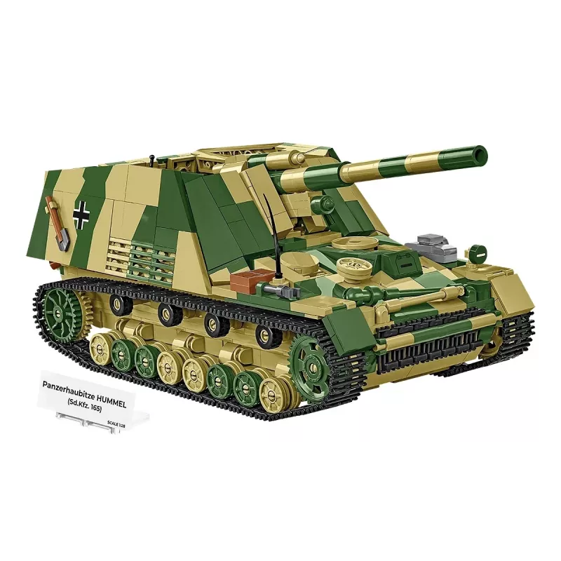 Konstruktorius Cobi Panzehaubitze Hummel 1118 dalių modelio rinkinys