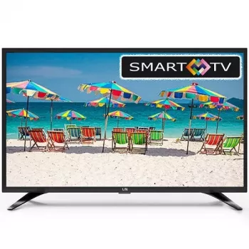 43 colių LED Full HD išmanusis televizorius LIN 43LFHD1850, 1920x1080, DVB-T2, Wi-Fi, 2×HDMI, 2×USB