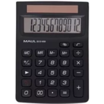 MAUL ECO 650 dėklas skaičiuotuvui, paprastas skaičiuotuvas, juoda (7268690)