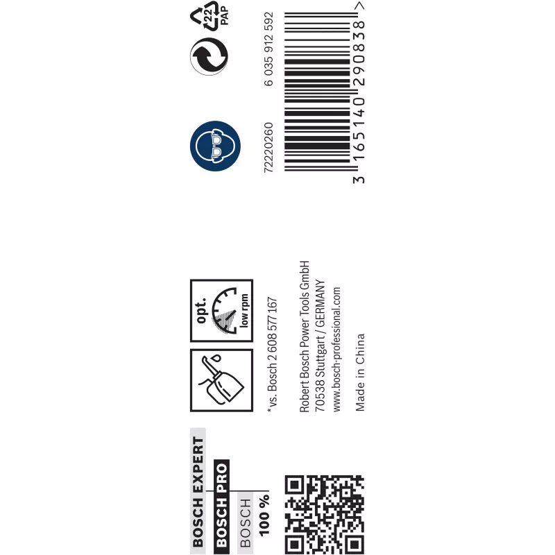 Grąžtų rinkinys Bosch 2608595083 HSS šlifuotas 5-10 mm