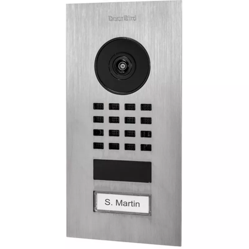 Vaizdo domofono sistema DoorBird D1101V nerūdijantis plienas 1080p IR