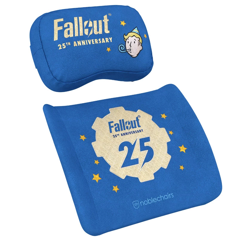 Pagalvė kaklui ir juosmeniui noblechairs Fallout 25th Anniversary Edition Mėlyna 2 vnt
