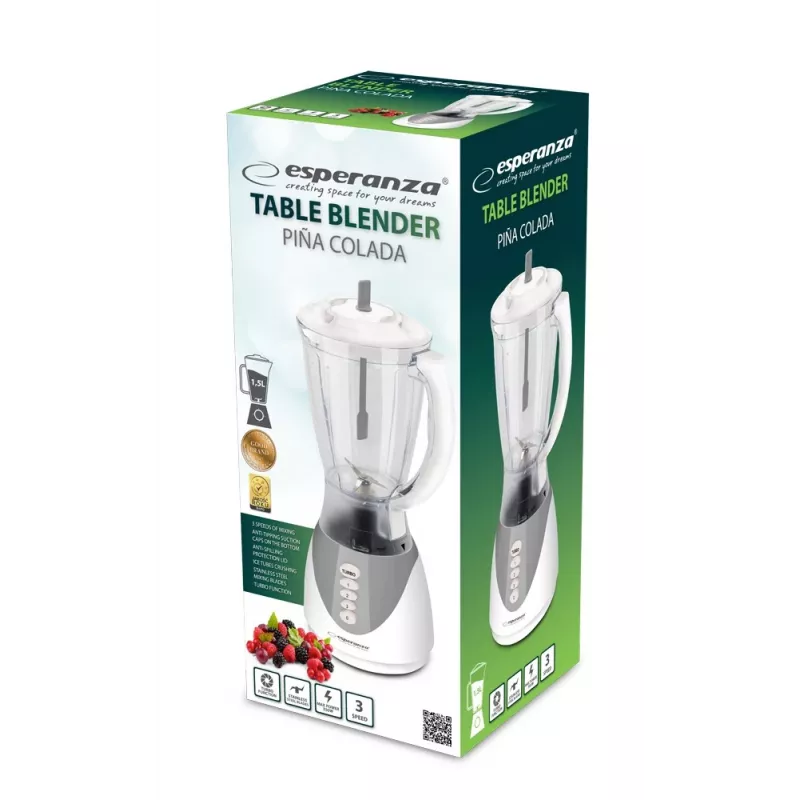 Esperanza EKM023E Blenderis 350W 1,5L Pilkas