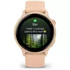 Garmin vívoactive 6 3,05 cm (1,2 inch) AMOLED 42 mm Skaitmeninis 390 x 390 pikselių Liečiamas ekranas Rožinis Wi-Fi GPS (palydovas)