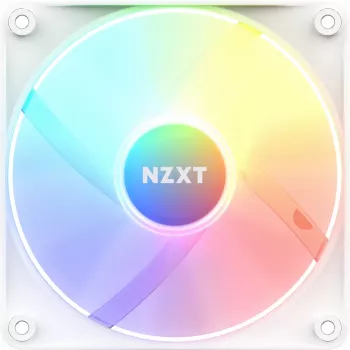 NZXT F120 RGB Core 120 mm ARGB korpuso ventiliatorius - baltas