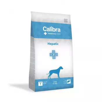CALIBRA VD Dog Hepatic sausas šunų ėdalas - 2 kg