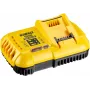DeWALT DCB118 akumuliatorių įkroviklis 18V Li‑Jon, 8A išėjimas, 2A įkrovimo srovė, 230V AC, juodas