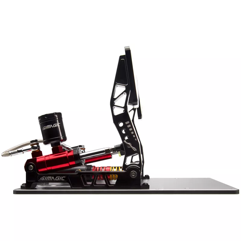 Simagic P2000 Hidraulinis 2 Pedalų Rinkinys, 200KG Loadcell - Crimson Edition