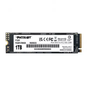 SSD Patriot Viper P320 M.2 PCIe Gen3x4 512GB 3000MB/s