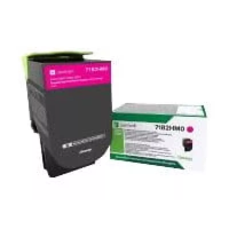 Lexmark 71B2HM0 tonerio kasetė, purpurinė, 3500 psl.