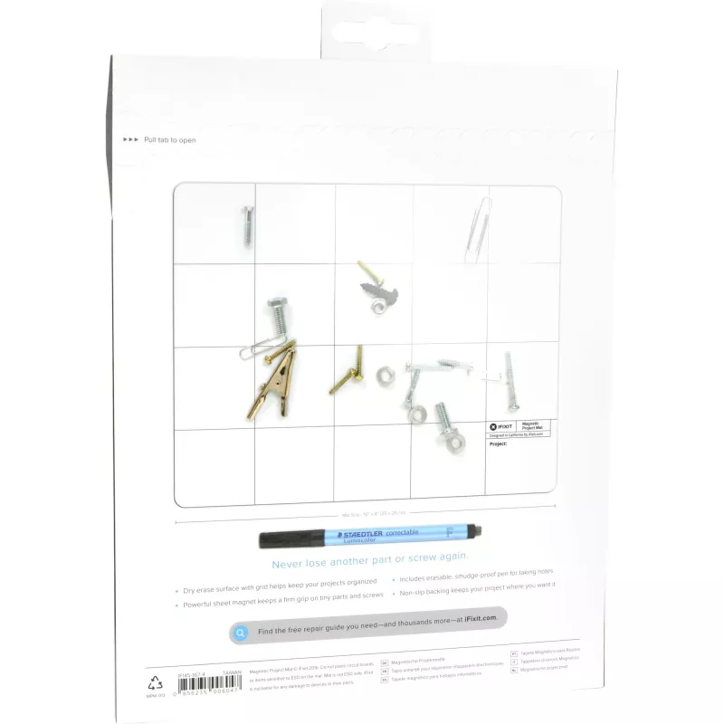 iFixit EU145167-4 magnetinis remonto kilimėlis elektronikos taisymui