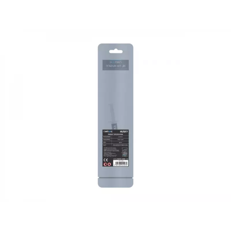 Termo pasta NATEC Husky NPT-1324, šilumos laidumas 4,63 W/m·K, 2 ml