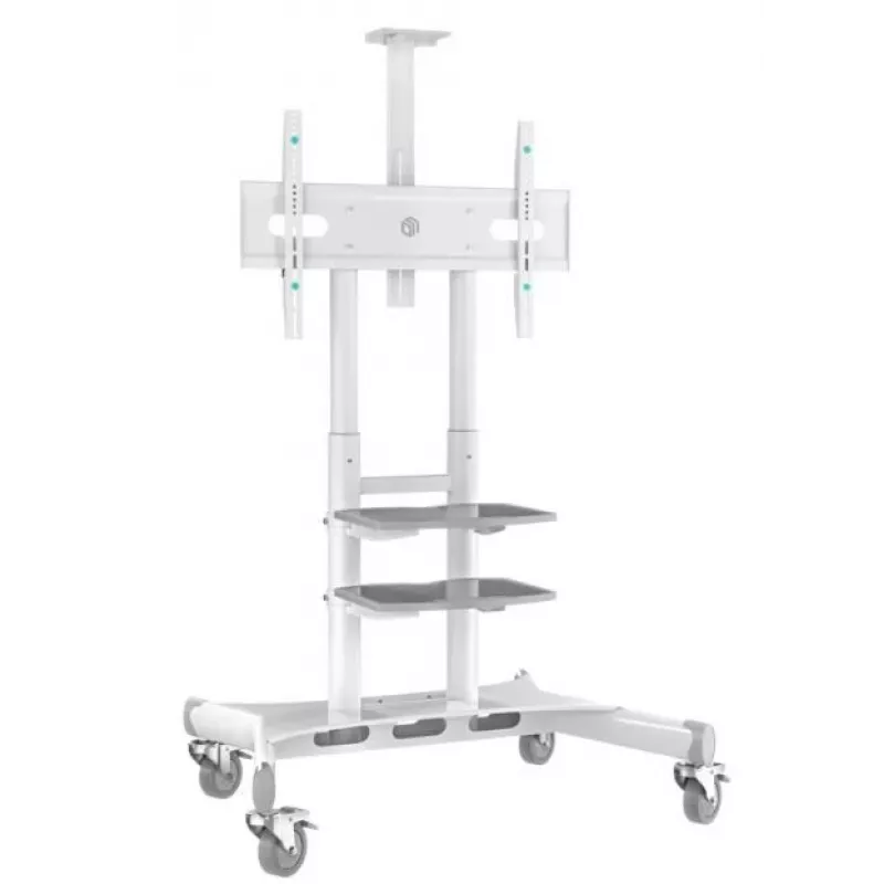 ONKRON TS1881-W TV stovas baltas, universalus, 50–86 colių televizoriams
