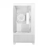 Korpusas DeepCool CG380 3F WH baltas, Midi Tower, 235×437×451 mm, 3x 120 mm ventiliatoriai