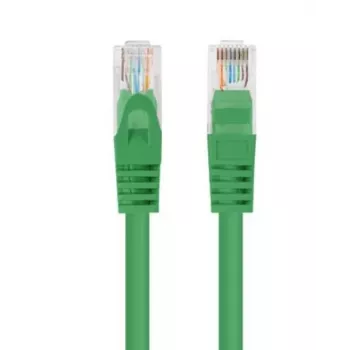 PATCHCORD Cat.5E UTP 1,5 m žalias FLUKE PASSED LANBERG 10 vnt. pakuotė