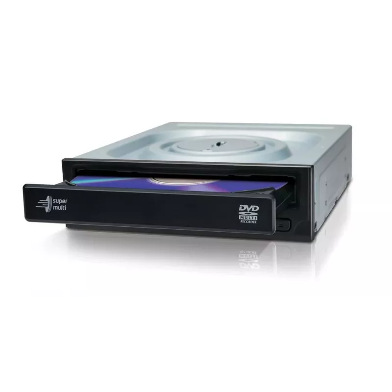 Vidinis DVD±RW įrenginys HITACHI Hitachi-LG Super Multi DVD-Writer GH24NSD6 dėklas juodas SATA 24x DVD 48x CD 146×165×41.3 mm