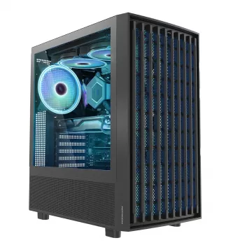 Korpusas MODECOM BREEZE ARGB Flow MIDI USB 3.0 x 2 CYPE-C