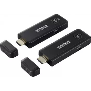 SpeaKa Professional SP-TR-450 HDMI belaidis perdavimo rinkinys 50 m, 30 Hz, 3840 x 2160 pikselių, integruotas (SP-12883548)
