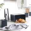 Dėžė duonai Salter Marino BW124601EU7 – plieninė talpa kepalams