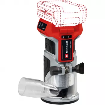 Belaidis rankinis frezatorius Einhell TP-ET 18 Li BL, 18V, be akumuliatoriaus