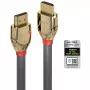 Lindy 5m Ultra High Speed HDMI laidas, Gold Line, 5 m, HDMI A tipas (standartinis), HDMI A tipas (standartinis), Pilka