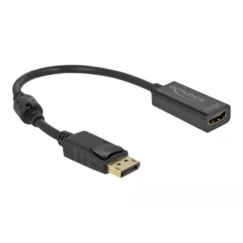 Adapteris DisplayPort 1.2 vyriškas į HDMI moterišką 4K DeLOCK 63559