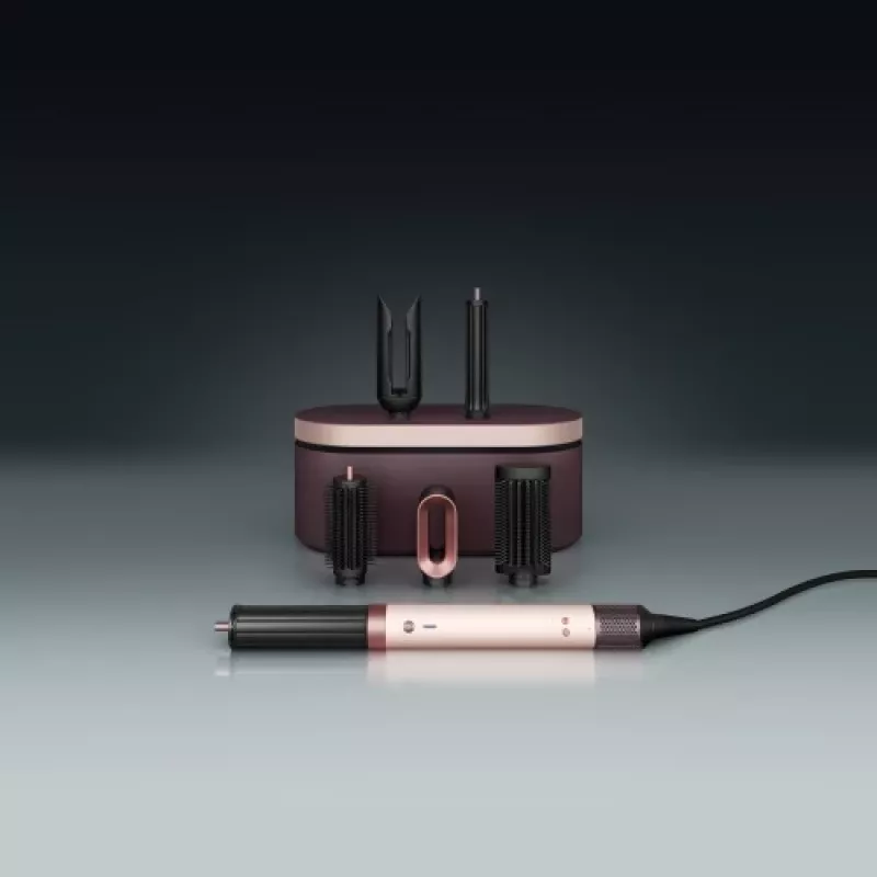 Dyson Airwrap Coanda2x Straight + Wavy Multistyler kreminė/rožinis auksas, 1700 W (pažeista pakuotė)
