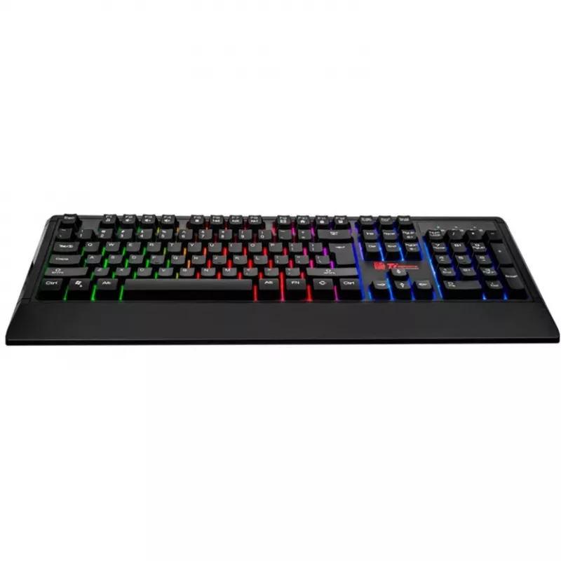 Tt eSPORTS Challenger Combo USB QWERTY vokiškas juodas (CM-CHC-WLXXPL-GR)