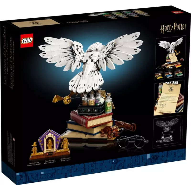 LEGO Hogwarts Icons Kolekcinis leidinys 76391 – 3010 dalių, 3 minifigūrėlės, 18+