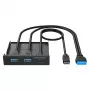Vidinė sąsajos plokštė / adapteris GRAUGEAR G-MP01 juoda 102x102x25mm