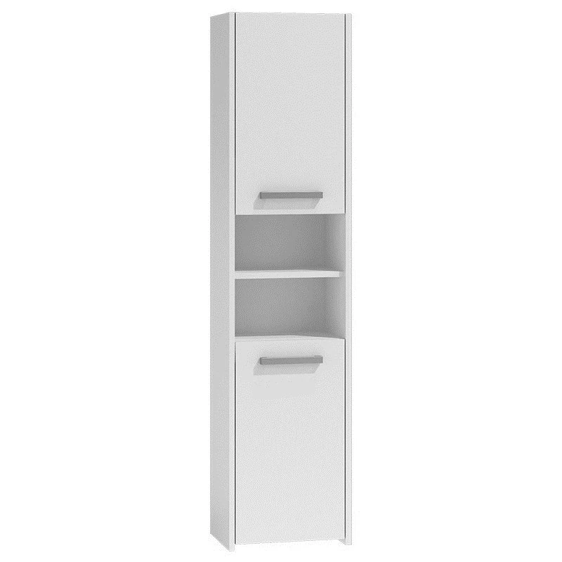 Topeshop S40 balta vonios spintelė su stalčiumi Balta
