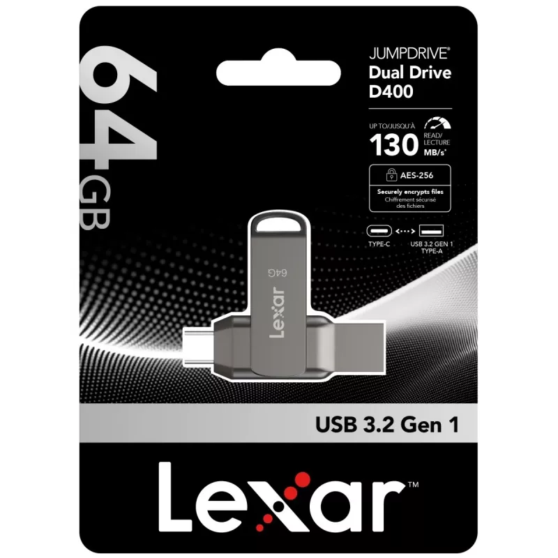 USB atmintukas Lexar 64 GB USB Type-C LJDD400064G-BNQNG