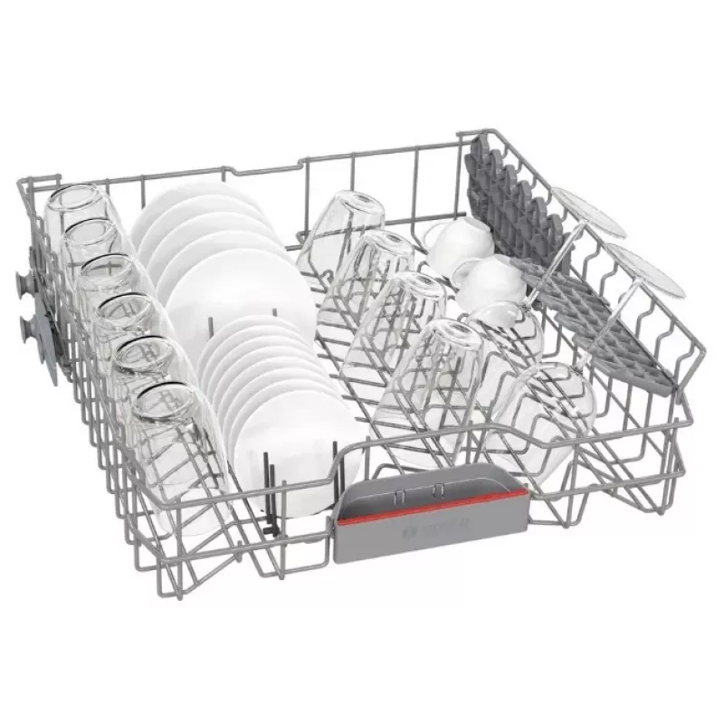 Laisvai pastatoma indaplovė Bosch SMS4EVI04E — 13 komplektų, 44–46 dB, energijos klasė D, 60×60×84.5 cm