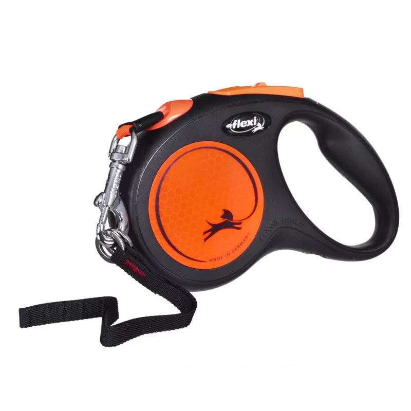 FLEXI New Neon S – atsitraukiantis pavadėlis – 5 m