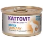 Šlapias kačių ėdalas KATTOVIT Feline Diet Urinary Tuna maišelis 85 g – šlapimo takų palaikymui