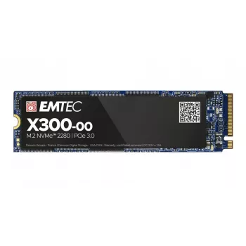 SSD Emtec X300 256GB M.2 PCI Express 3.0 NVMe 3D NAND