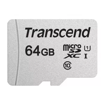 „Transcend“ 64GB microSDXC 300S atminties kortelė