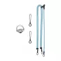 Sunnylife GS022 daugiafunkcis kaklo dirželis, skirtas Pocket 3 (mėlynas)