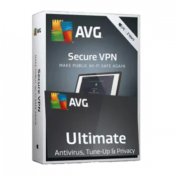 AVG Ultimate + VPN | 1 kompiuteriui | 3 metai (tik Windows)