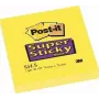 Post-It 654-S Lipnūs Lapeliai Kvadratiniai Geltoni 90 Lapų (1 PAK = 12 Blokelių)